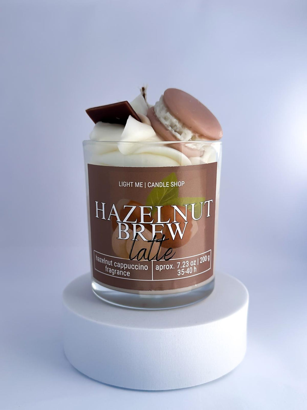 Hazelnut Brew – Lumânare parfumată | Candle Latte