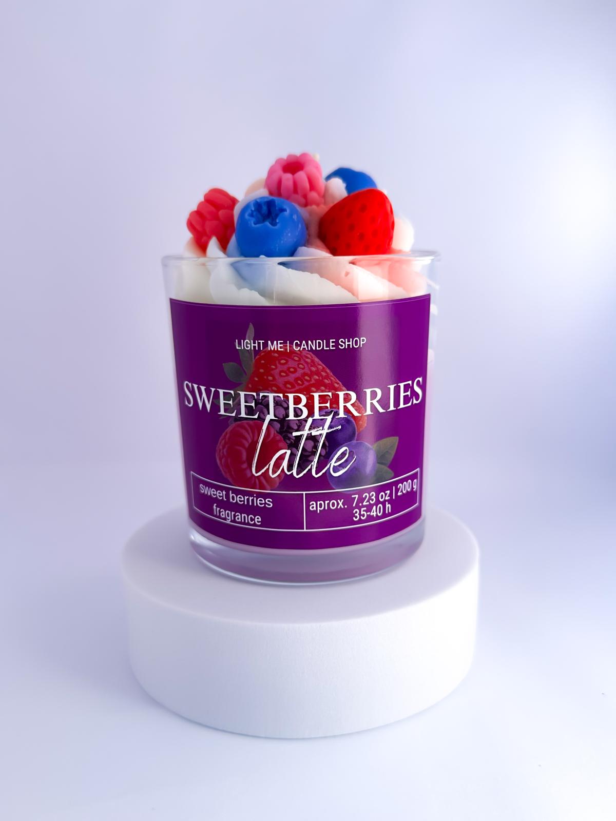SweetBerries – Lumânare parfumată | Candle Latte
