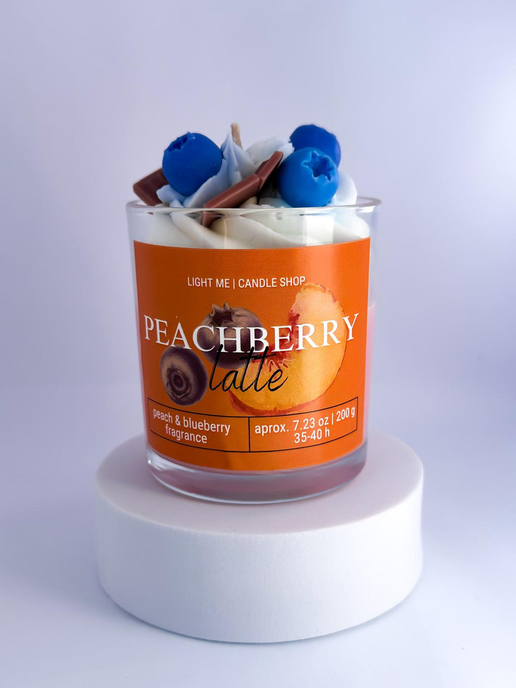 PeachBerry - Lumânare parfumată | Candle Latte