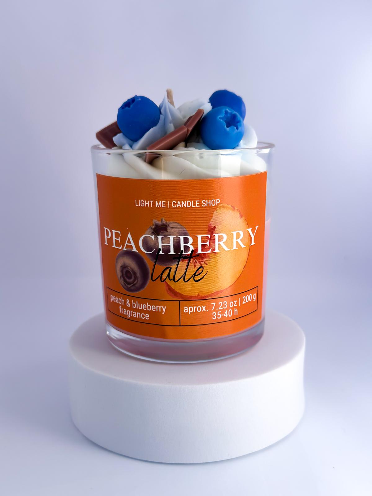 PeachBerry - Lumânare parfumată | Candle Latte