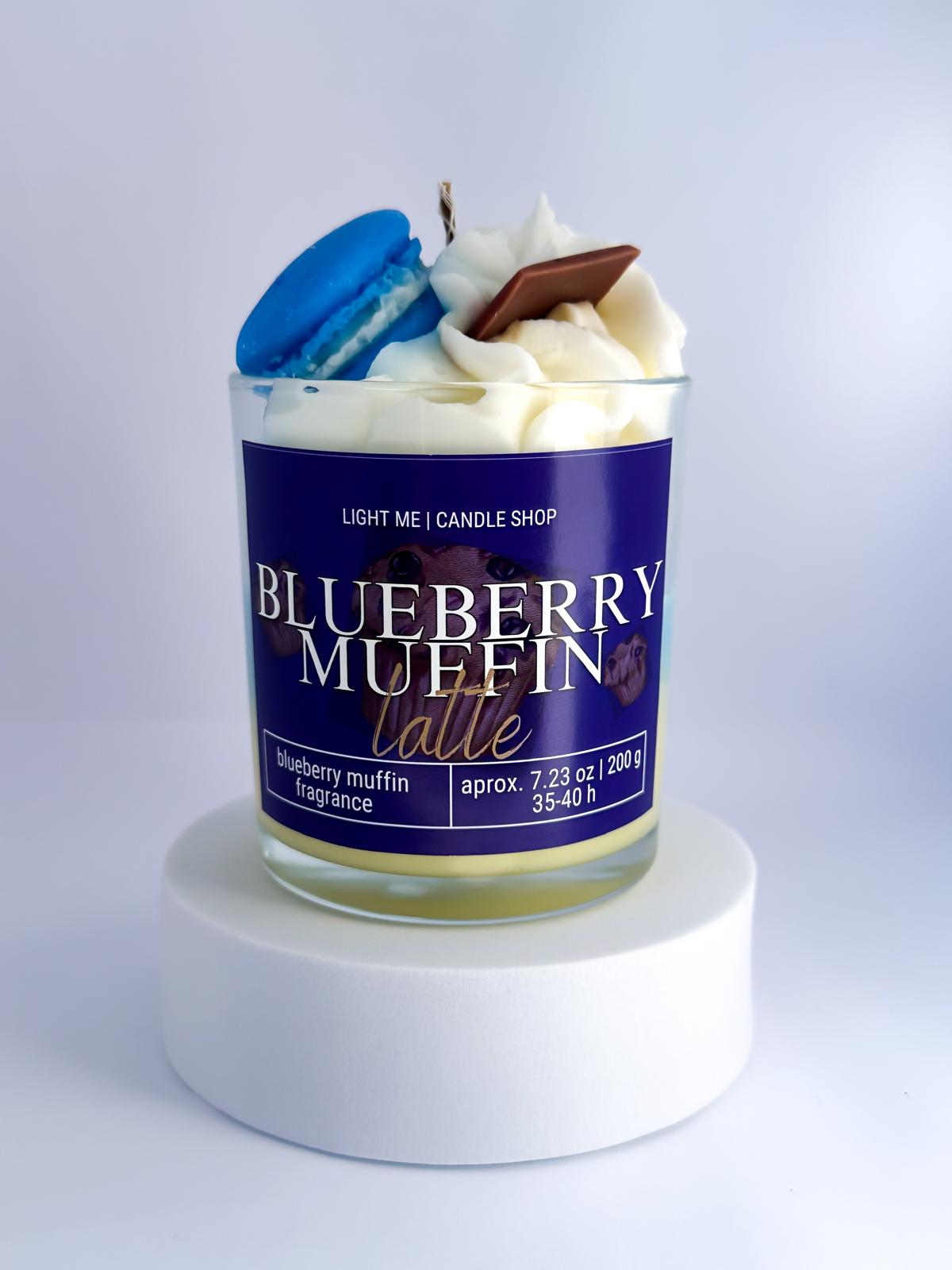 Blueberry Muffin – Lumânare parfumată | Candle Latte