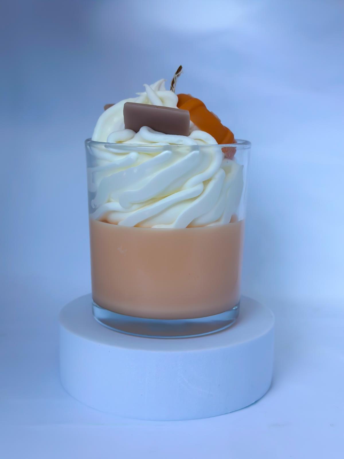 Caramel Vanilla - Lumânare Parfumată | Candle Latte