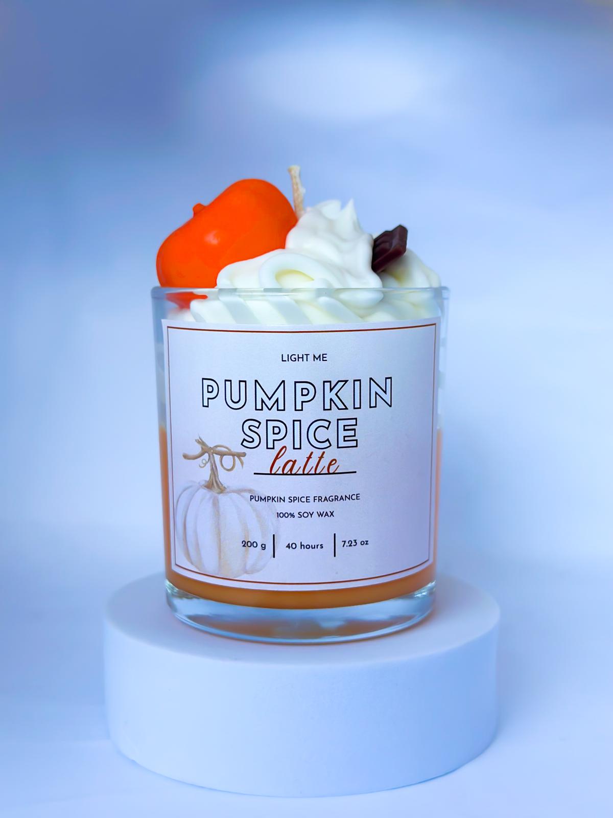 Pumpkin Spice - Lumânare Parfumată | Candle Latte