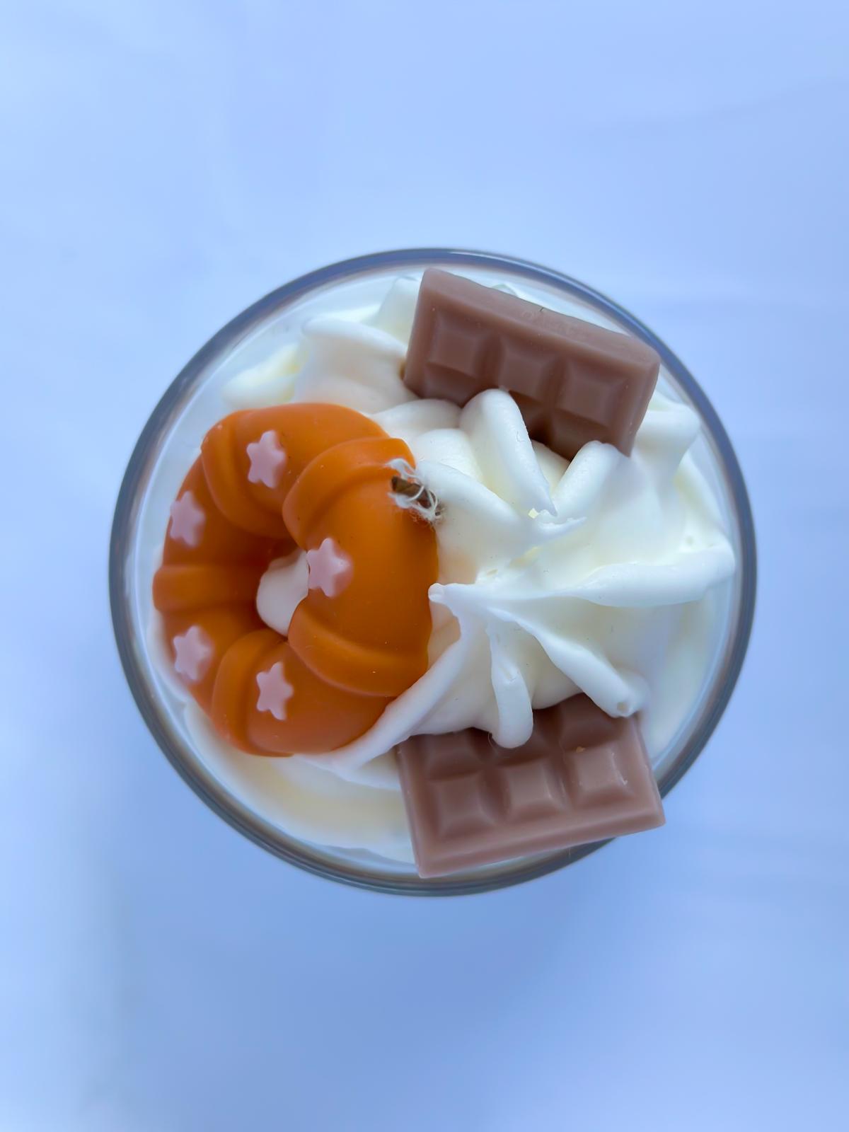 Caramel Vanilla - Lumânare Parfumată | Candle Latte